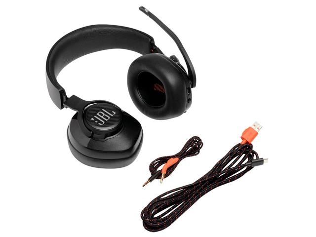 Headset Gamer JBL Quantum 400 RGB Drivers 50mm Preto 28913166 - 6
