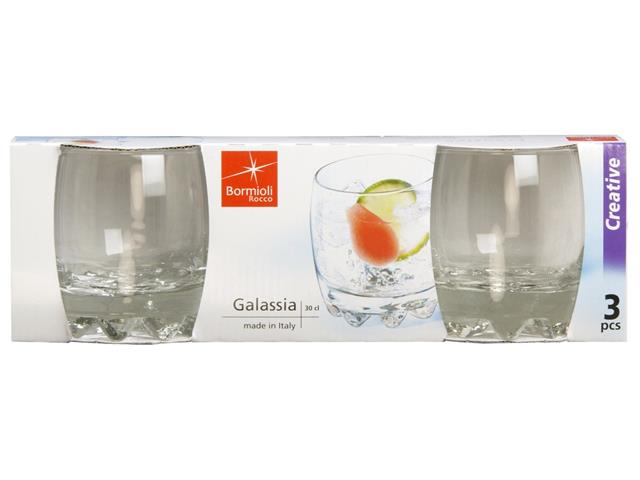 Conjunto de Copos para Whisky 300ML Galassia 3 Peças - 1