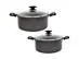 Bateria de cocina Tramontina 38 pzas Chef Starflon Max Grafito - 1