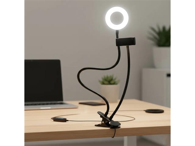 Suporte Ring Light Flexível Ajustável Clip Fixador Multilaser AC369 - 3