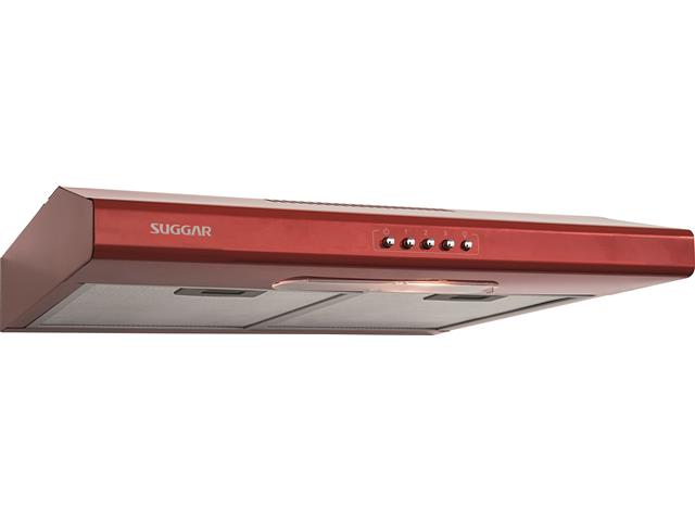 Depurador de Ar Suggar Slim Vermelho 60CM