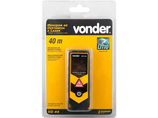 Medidor de Distância Vonder VD44 à Laser 40 Metros - 6