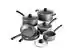 Bateria de cocina Tramontina 10 pzas Primaware Nonstick Grafito - 0