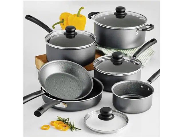 Bateria de cocina Tramontina 10 pzas Primaware Nonstick Grafito