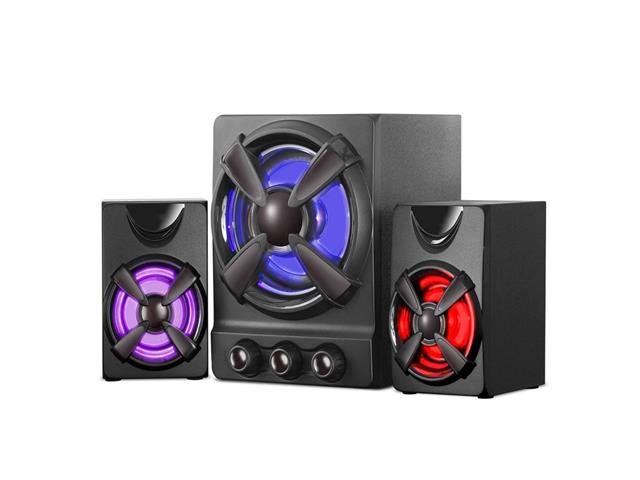 Caixa de Som 2.1 Gamer Multilaser SP952 30W RMS RGB