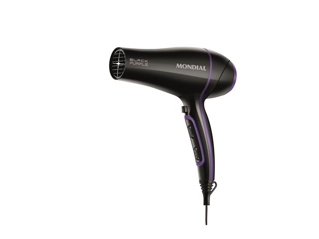 Secador de Cabelos Mondial SCN-01 Black Purple 2000W 110V - 1