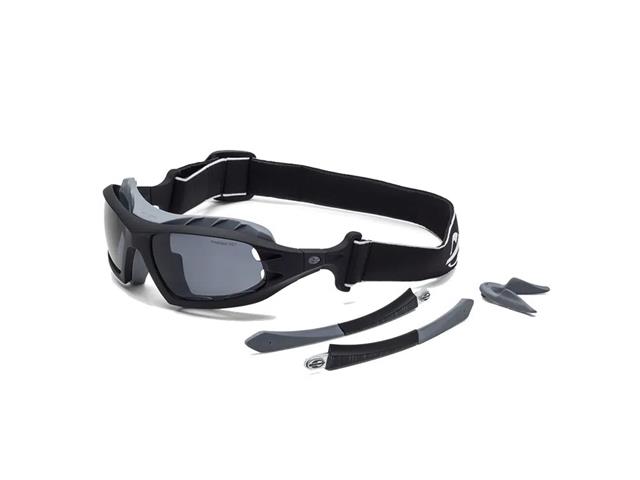 Óculos de Sol Unissex Mormaii Floater Preto Fosco Lente Cinza