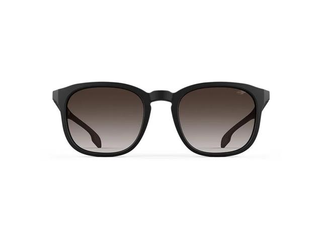 Óculos de Sol Unissex Mormaii Vancouver Preto com Madeira Lente Marrom - 1