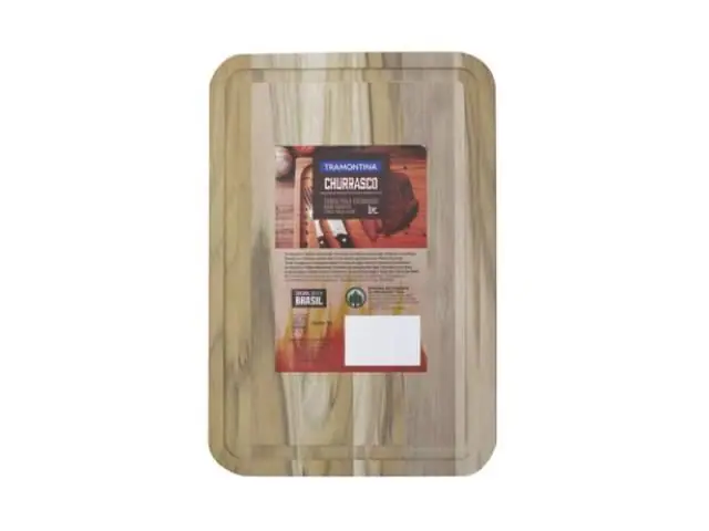Tabla para asado Tramontina 34cm Madera Teca