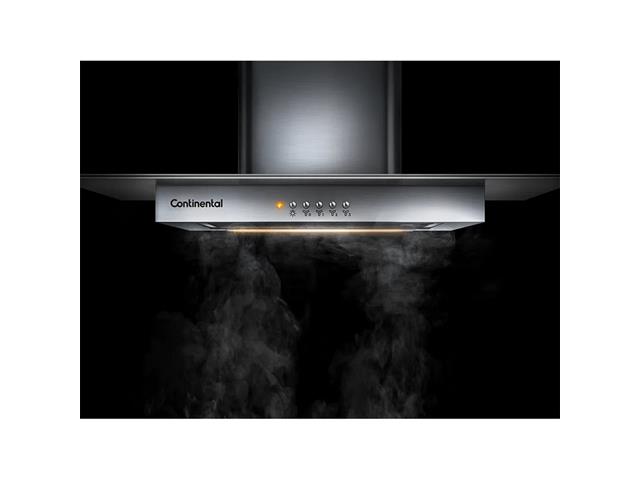 Coifa de Parede Continental CC6VX Inox com Vidro 60CM 110V - 3