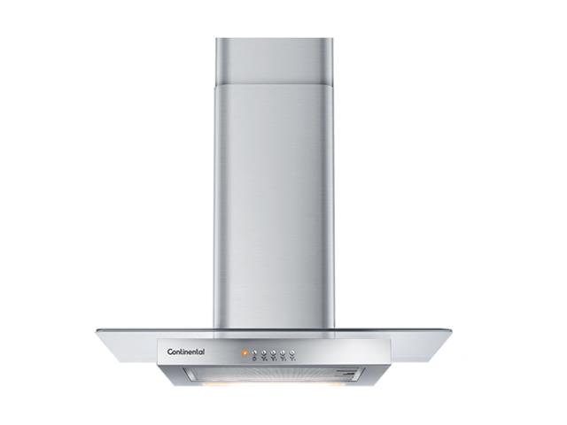 Coifa de Parede Continental CC6VX Inox com Vidro 60CM 110V - 1