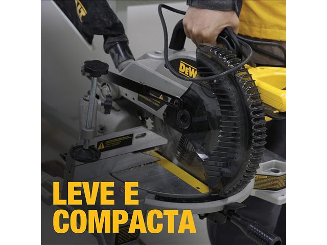 Serra de Meia Esquadria DeWalt 10" 254mm 1650W