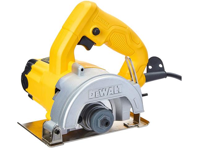 Serra Mármore 4 3/8" 125mm DeWalt 13000RPM com 3 Disco 1400W