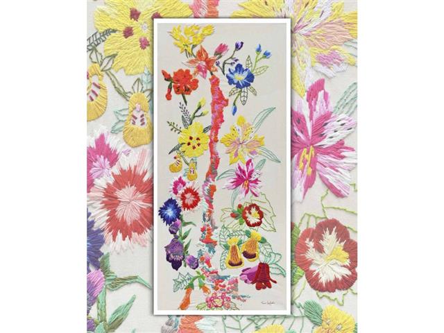 Y tu Campo de Flores Bordado - Lámina