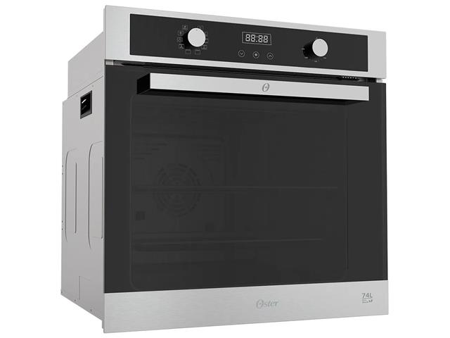 Forno de Embutir Elétrico Oster Semi Digital Black Inox 74 Litros 220V - 2