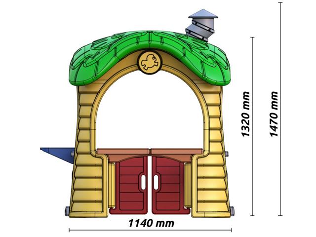Casinha de Brinquedo e Boneca Freso de Petit Standard - 2