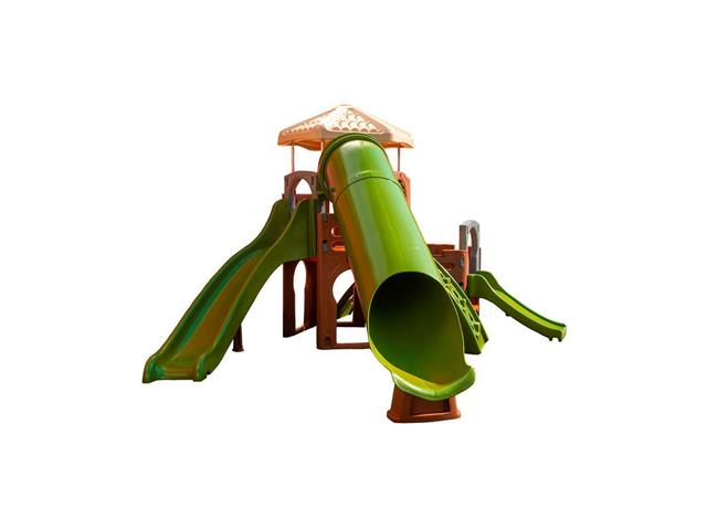Playground DinoPlay Freso com Escorregador Infantil Tubo - 2