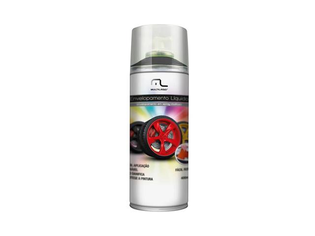 Spray de Envelopamento Multilaser AU420 Líquido Preto Fosco 400ML