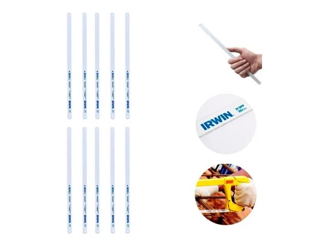 Lâmina para Serra Manual Bimetal Irwin 24 dentes 10 peças IRHT14034 - 1