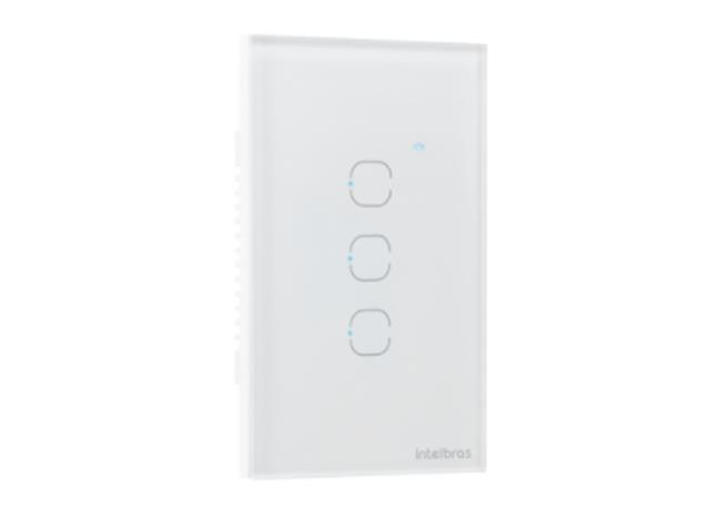 Interruptor Smart Wi-Fi Touch 3 Tecla Intelbras EWS 1003 Branco - 3