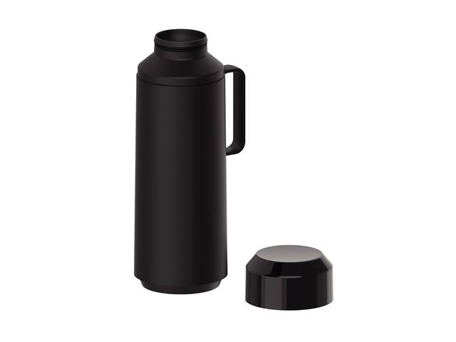 Garrafa Térmica Tramontina Exata em Polipropileno 1 Litros Preta - 2