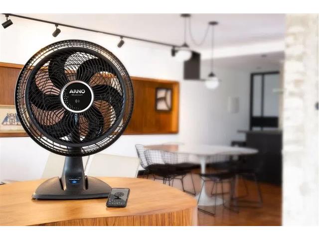 Ventilador de Mesa Arno Ultra Silence Force Bluetooth VDBT Black 220V - 5