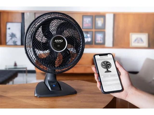 Ventilador de Mesa Arno Ultra Silence Force Bluetooth VDBT Black 110V - 2