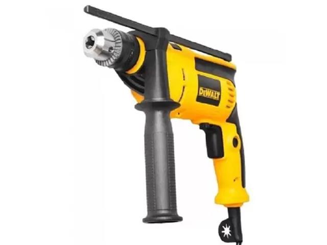 Furadeira de Impacto 1/2" 13mm DeWalt com Kit 5 Brocas 710W 220V - 1