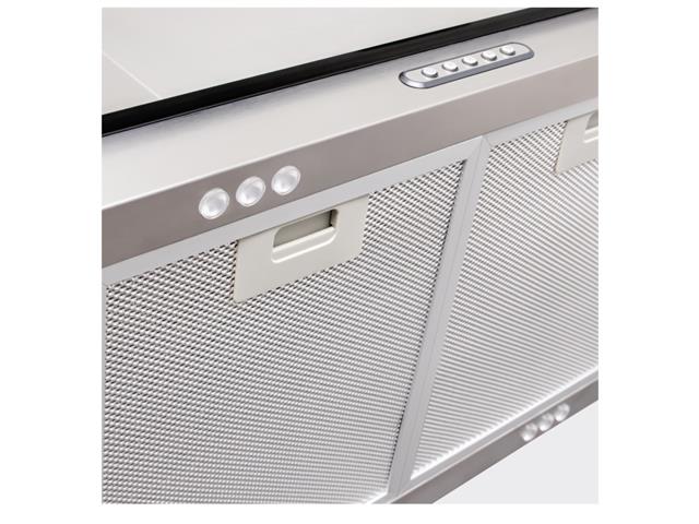 Coifa Ilha de Vidro Reto Fogatti Inox 90CM 110V - 2