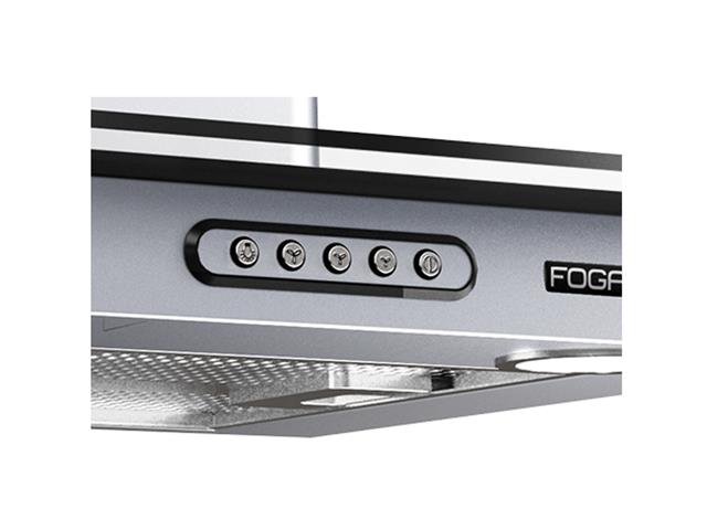 Coifa de Parede Vidro Reto Fogatti Inox Duto Slim 75CM 220V - 3