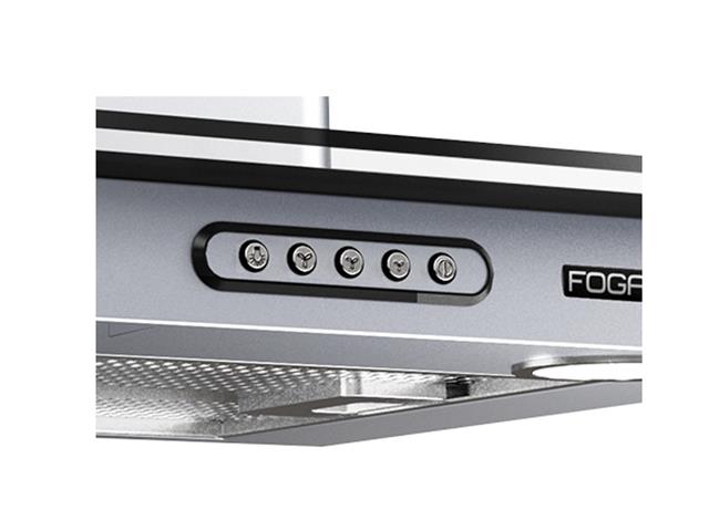 Coifa de Parede Vidro Reto Fogatti Inox Duto Slim 60CM 110V - 3