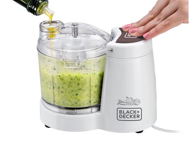 Mini Processador Black&Decker 120W Branco 220V - 4