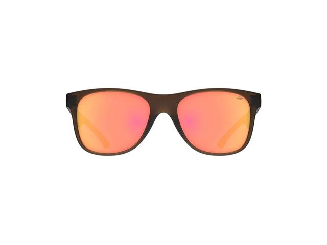 Óculos de Sol Unissex Mormaii Milão Fumê Degradê Laranja Lente Revo - 1