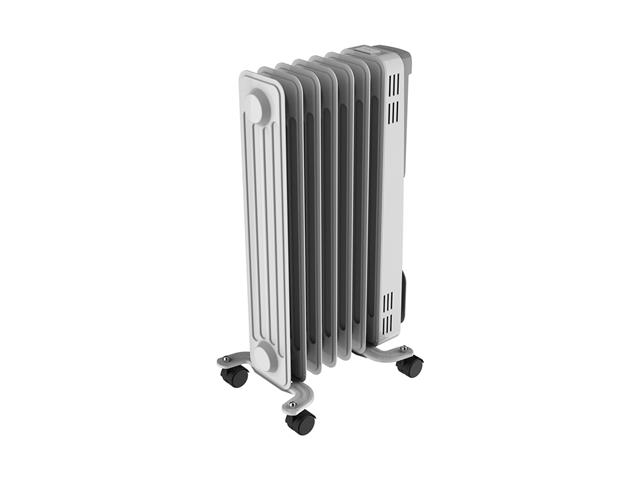 Aquecedor Elétrico À Óleo Cadence Max AQC260 Branco/Cinza 1500W 110V - 4