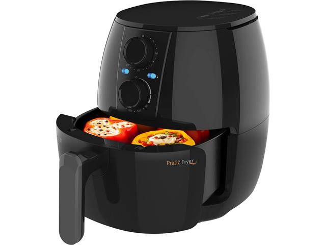 Fritadeira Sem Óleo Cadence Pratic Fryer FRT515 3 Litros Preta 220V - 1