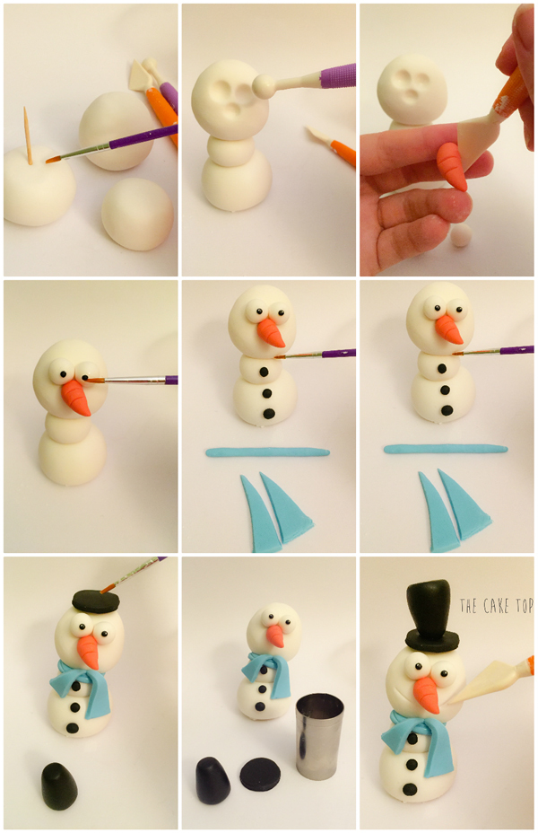 Santa Claus Snowman Christmas Presents Satin Ice