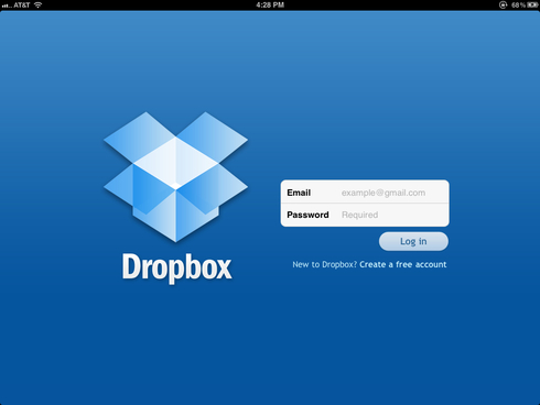 How to get your Dropbox images into Open Home Pro