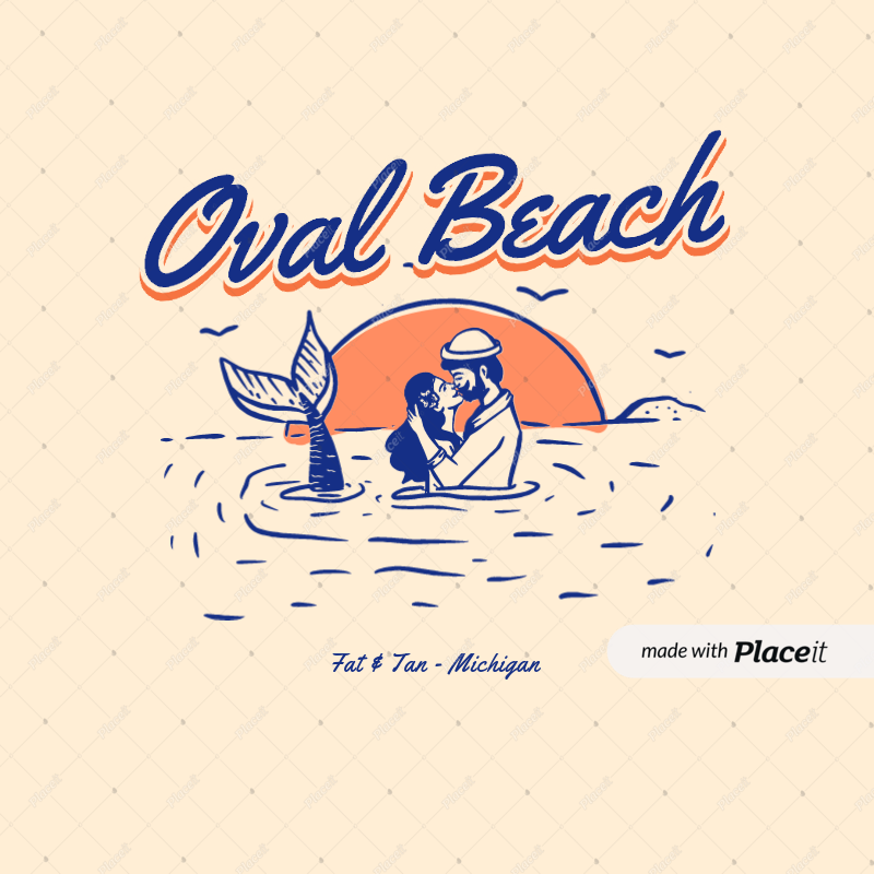 Fat & Tan - Oval Beach Vintage