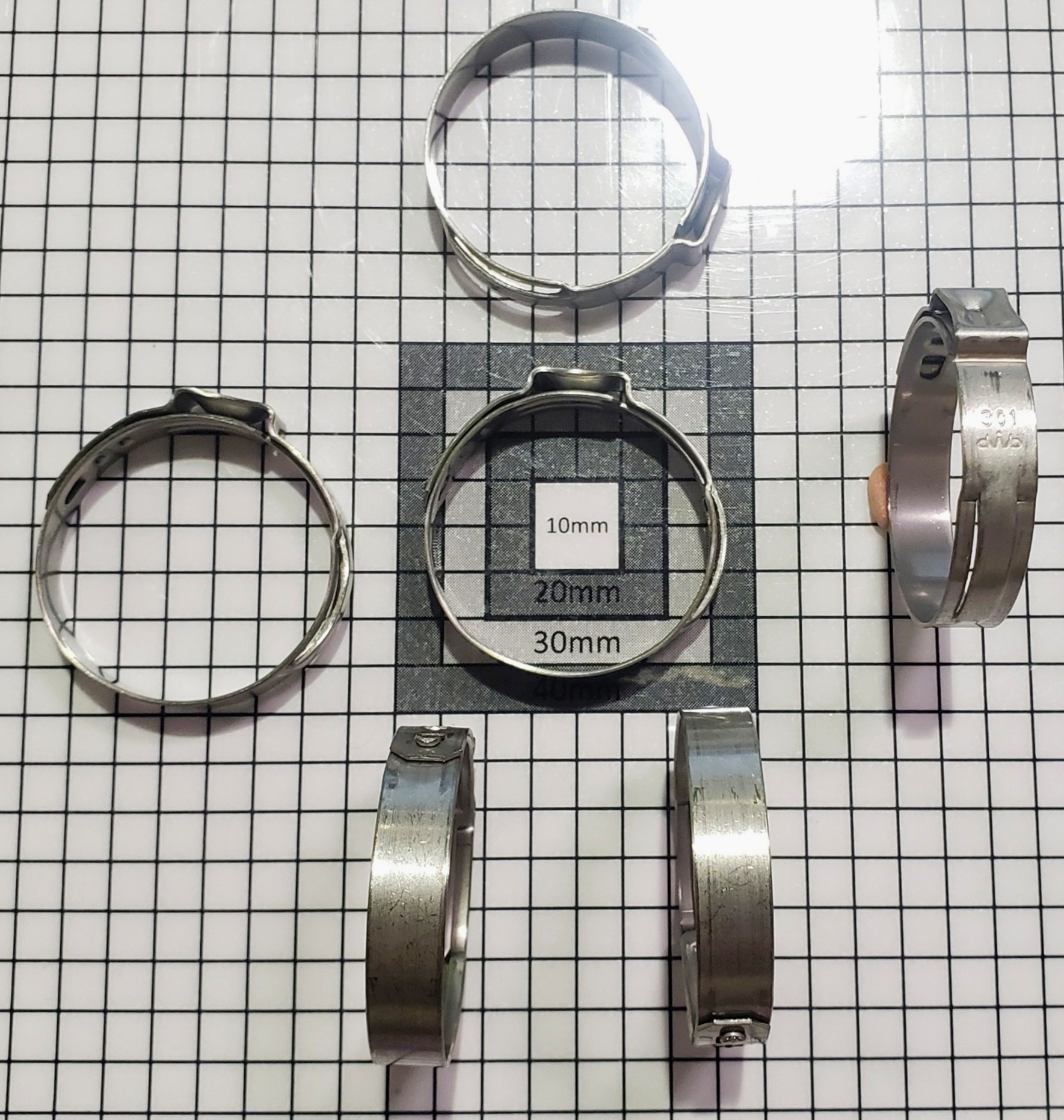 30.1-706 STEPLESS EAR CLAMP S/S 30.1-706 STEPLESS EAR CLAMP S/S