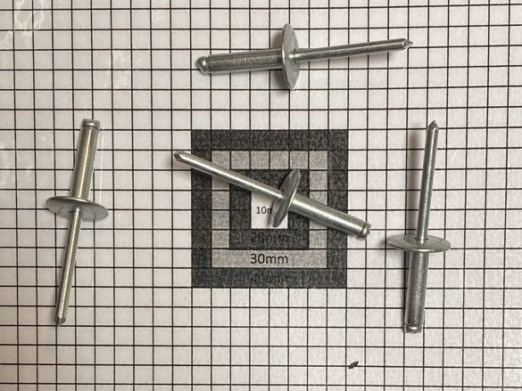 4.78 X 20 RIVET ZINC 4.78 X 20 RIVET ZINC