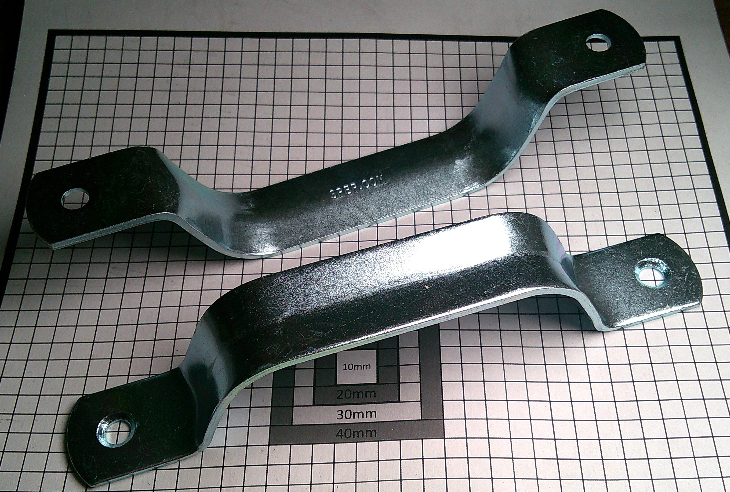 5.44 STEEL FORMED PULL HANDLE ZINC 5.44 STEEL FORMED PULL HANDLE ZINC