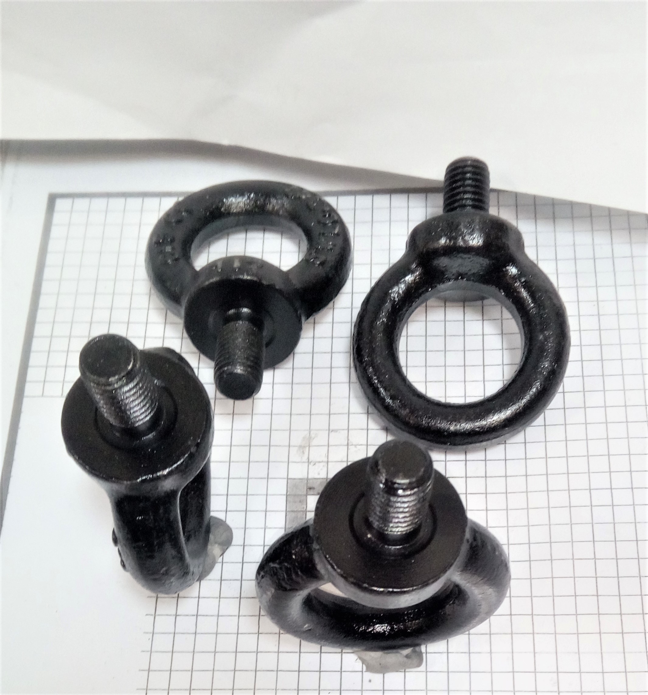 M12-1.75 LIFTING EYEBOLT DIN 580 Z&Y M12-1.75 LIFTING EYEBOLT DIN 580 Z&Y