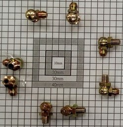 M6-1.0 90 DEG HYDRAULIC GREASE FTNG Z&Y M6-1.0 90 DEG HYDRAULIC GREASE FTNG Z&Y