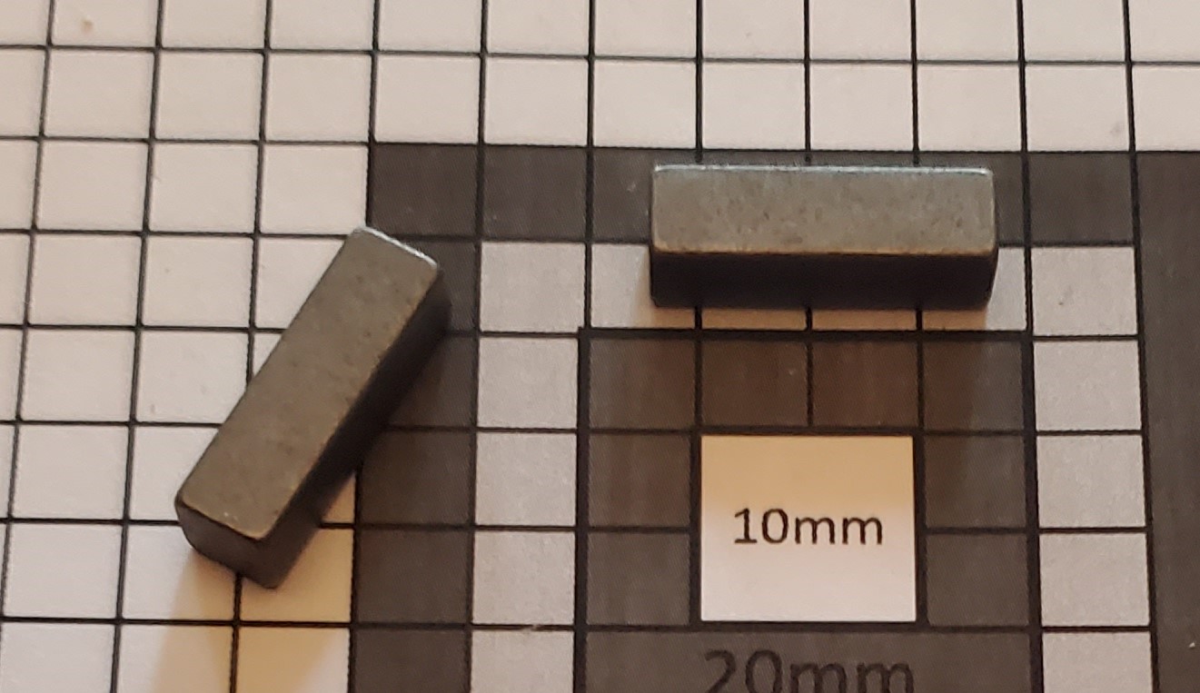 3/16 X 3/16 X 5/8 UNDERSIZED MACH KEY 3/16 X 3/16 X 5/8 UNDERSIZED MACH KEY