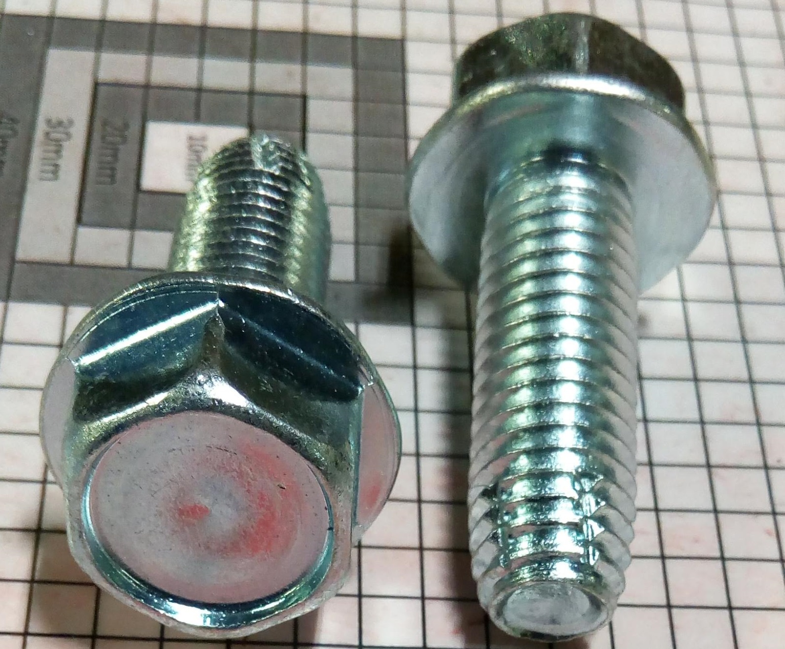 50C150UHW-Z/F,1/2-13 X 1 1/2 UNSL HEX WSHR T/F ZINC,Specialty Bolt ...