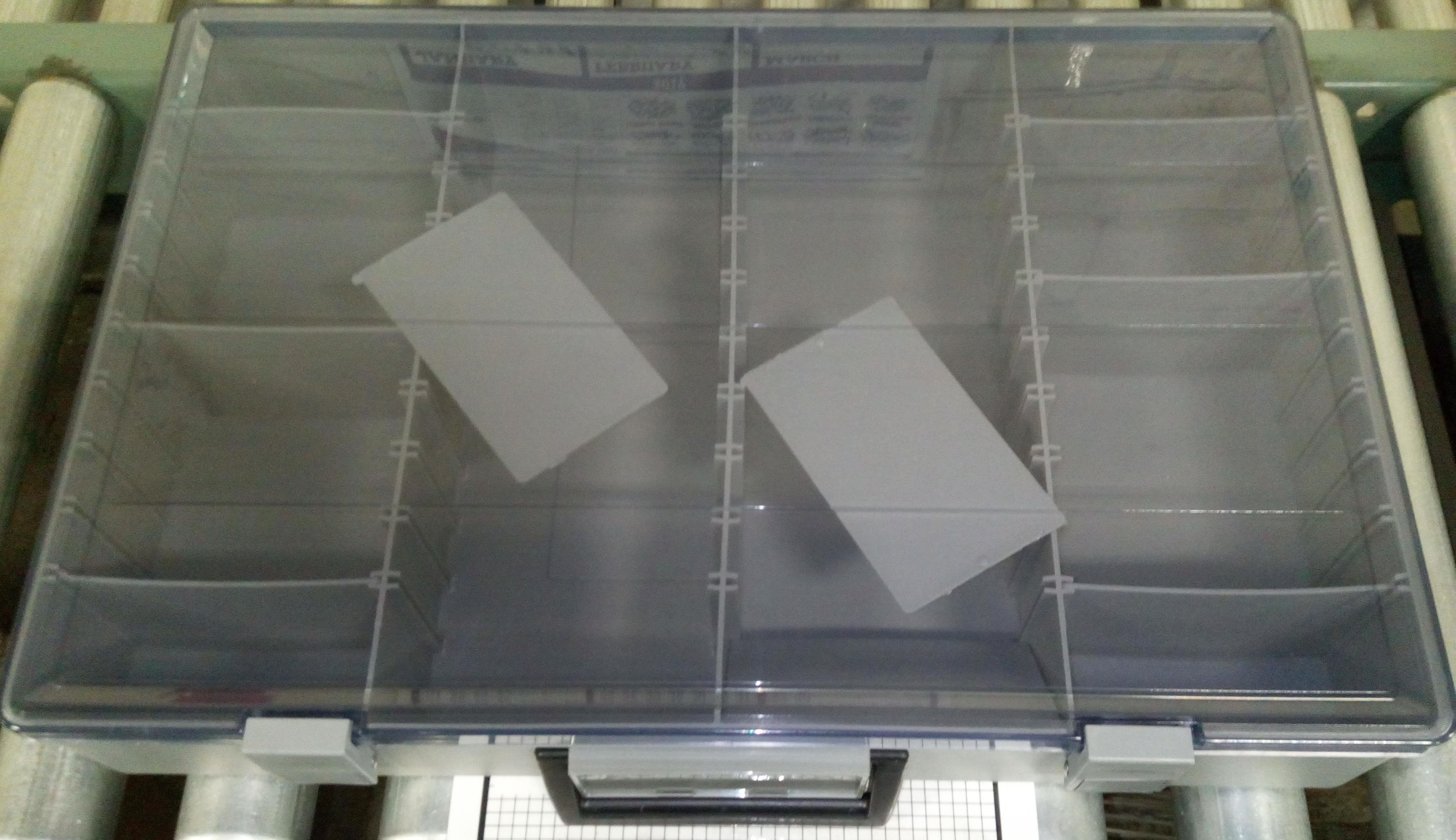 FLAMBEAU # 1016-2 PLASTIC PARTS CASE FLAMBEAU # 1016-2 PLASTIC PARTS CASE