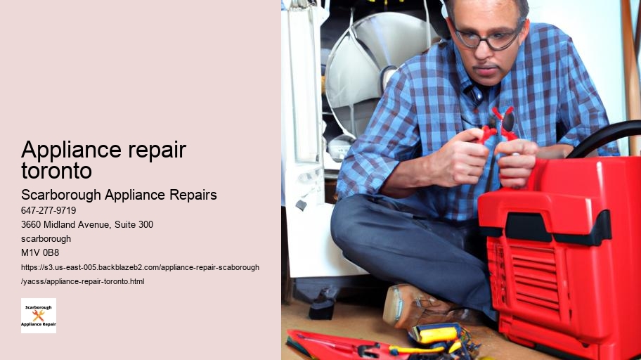 Appliance Repair Scarborough: Customer Success Stories and Testimonials