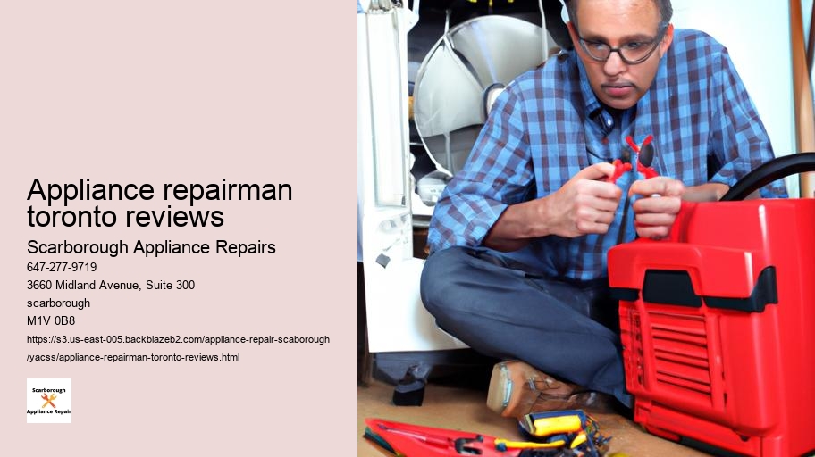 How to Troubleshoot Common Appliance Problems Before Calling a Pro in Scarborough