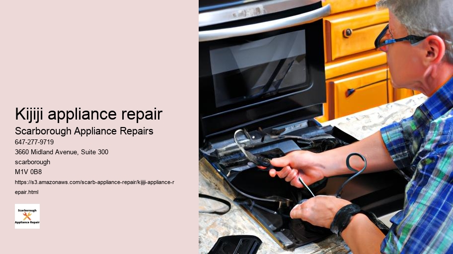 kijiji appliance repair