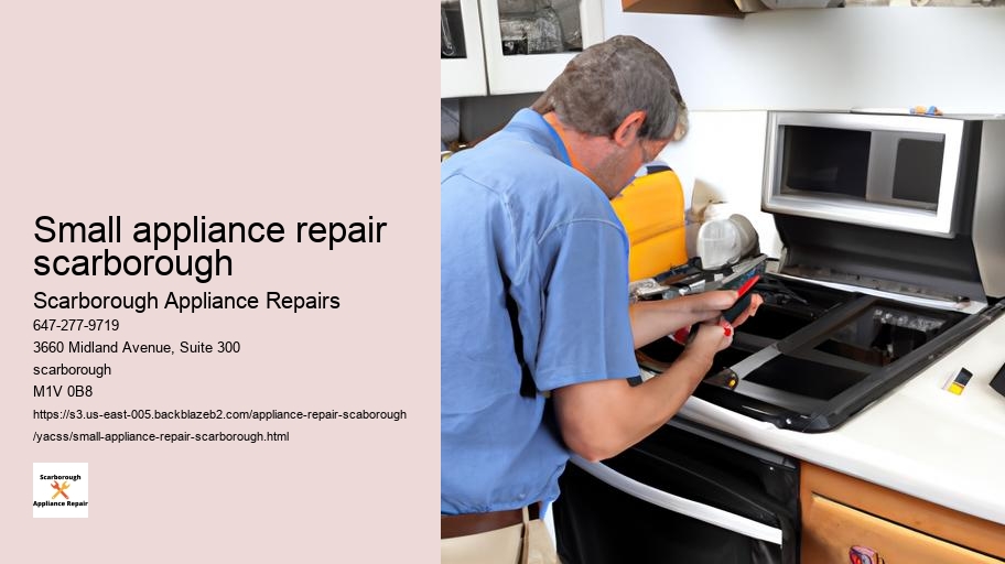Top Questions to Ask Your Appliance Repair Technician in Scarborough